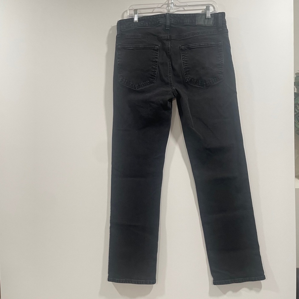 American Eagle Airflex+ Original Bootcut Jeans Mens 32x34 Black Denim Stretch - Picture 4 of 9